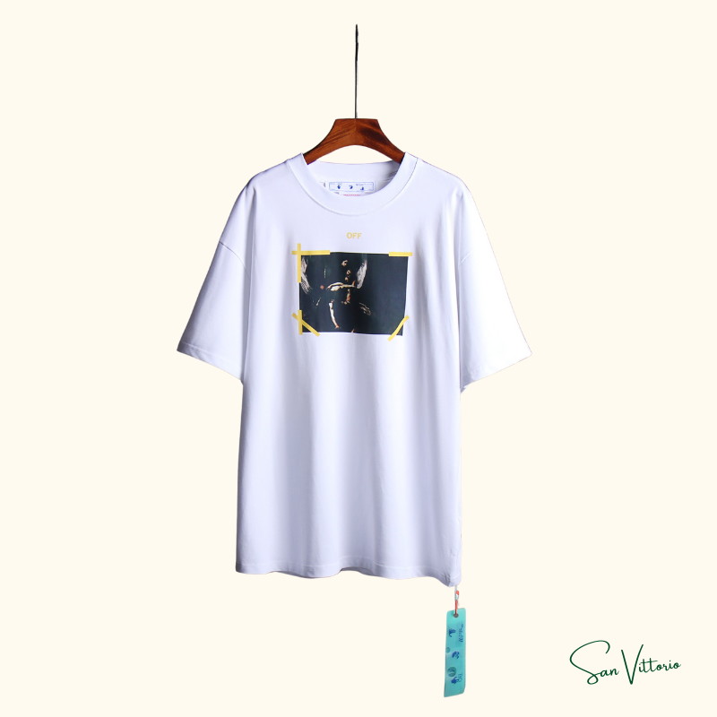 Camiseta  "Cotton Caravaggio" Off-White