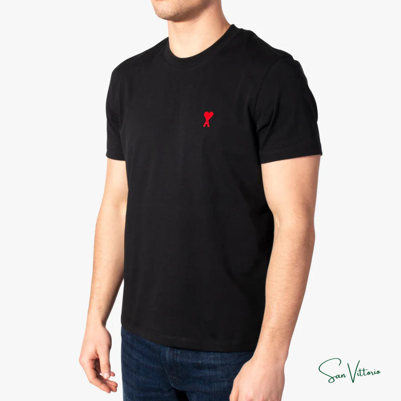 Camiseta "De Cour" AMI Paris