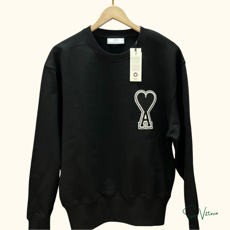 Moletom Heart Logo Tee - Ami Paris