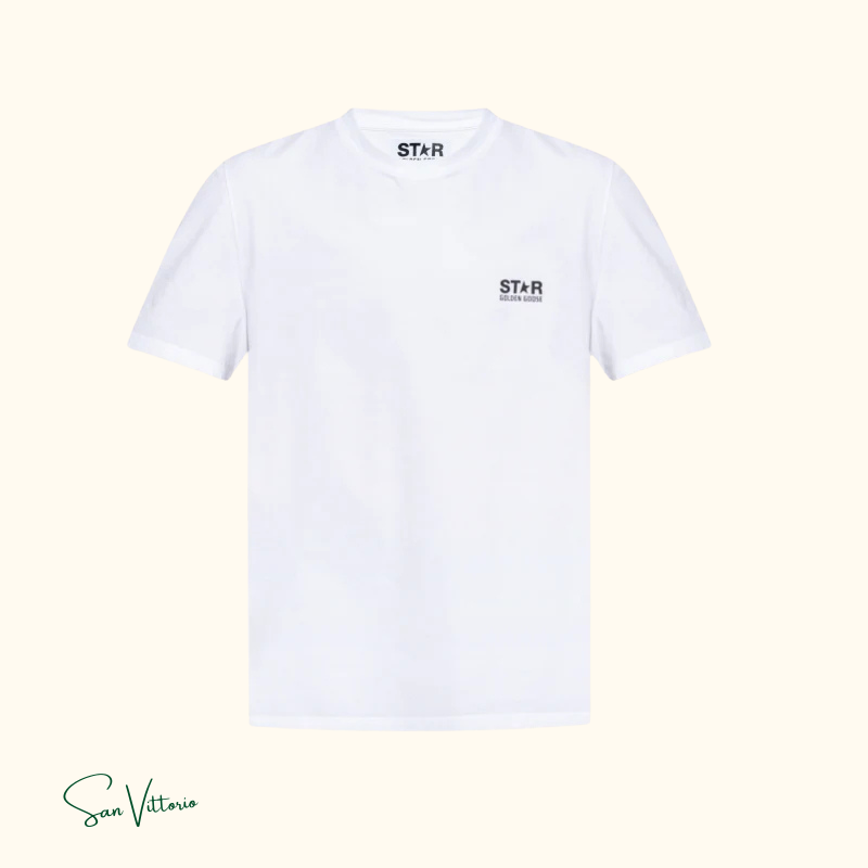 Camiseta "Big Star Back" Golden Goose