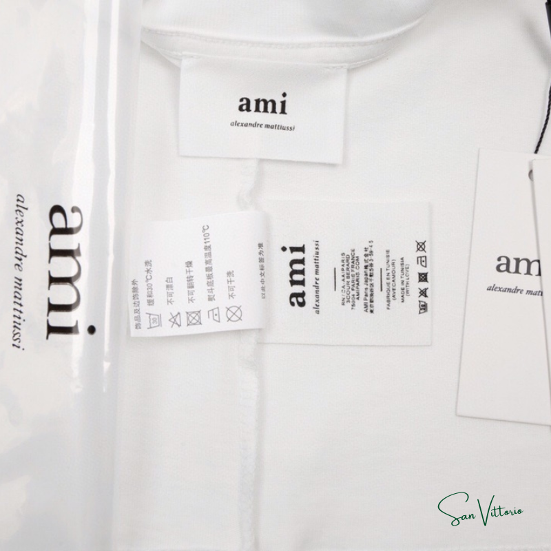 Camiseta "De Cour" AMI Paris