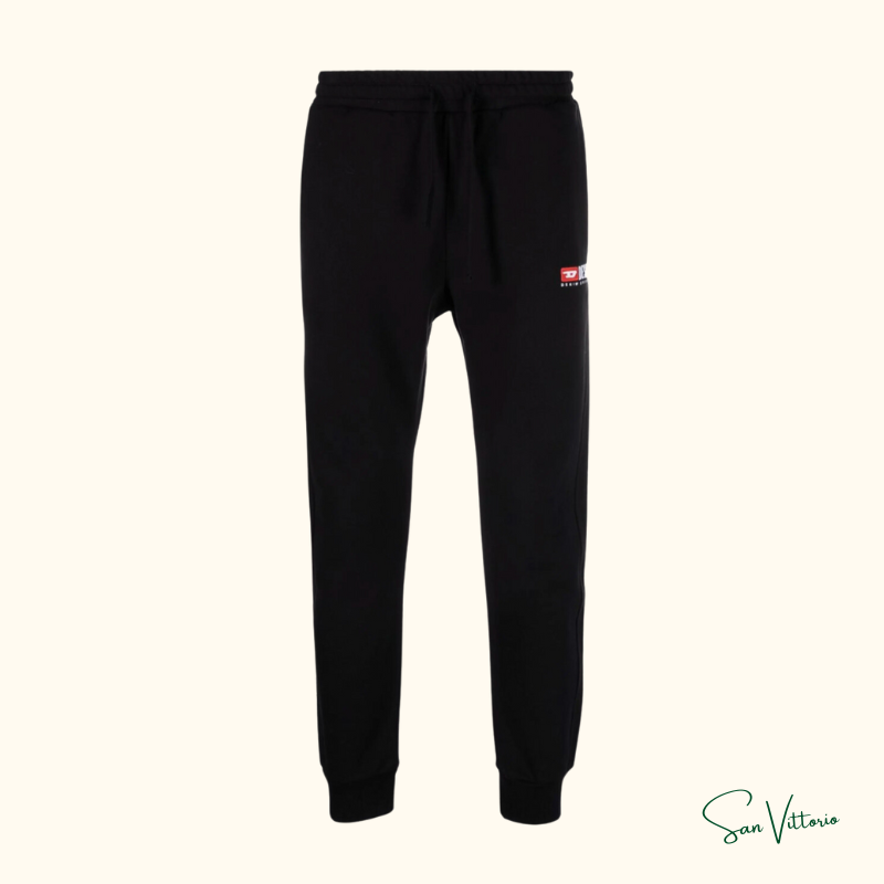 Calça P-Tary-Div com logo bordado - Diesel