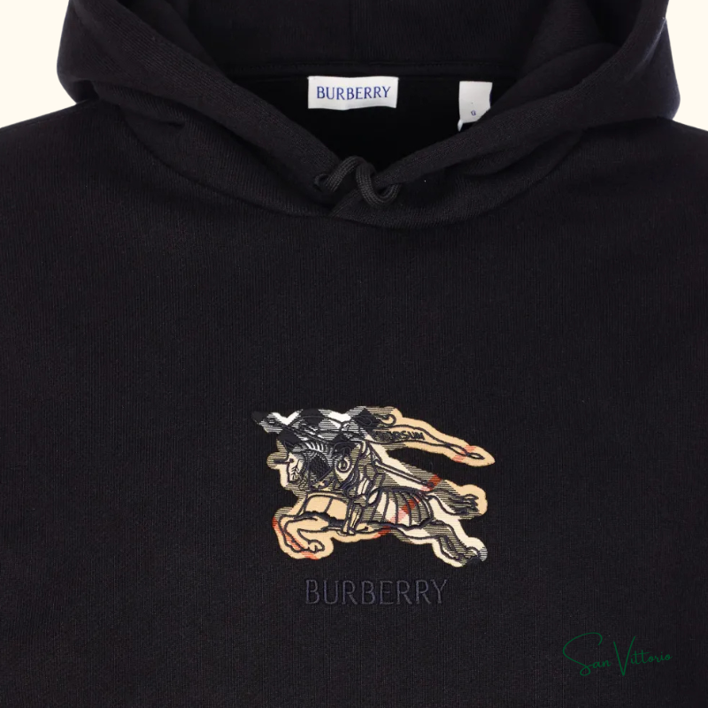 Moletom EKD Check com logo Burberry