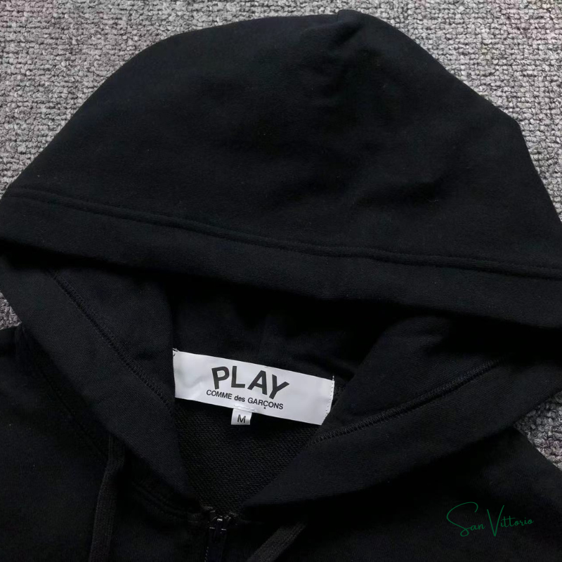 Moletom com Capuz "Big Heart" CDG