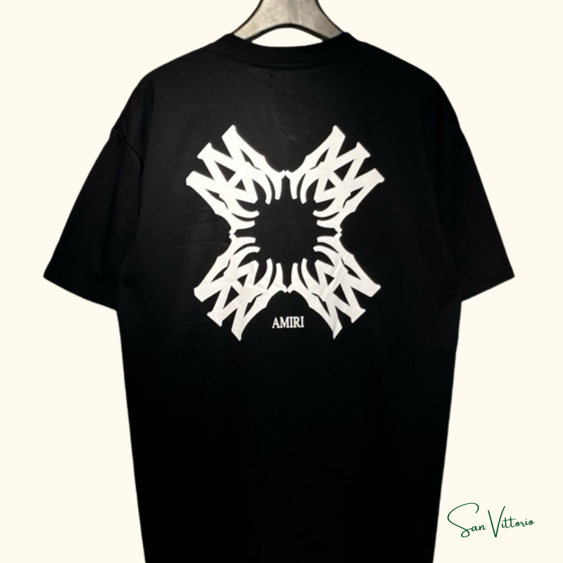 Camiseta Quad Tee 'Black' Amiri