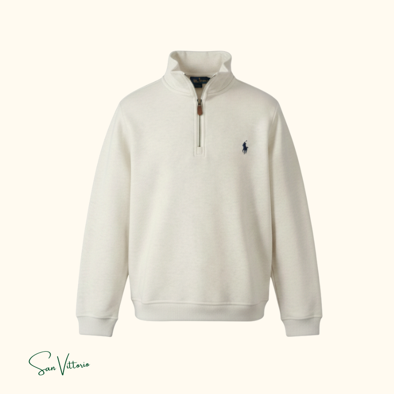 Suéter Meio Zíper Ralph Lauren