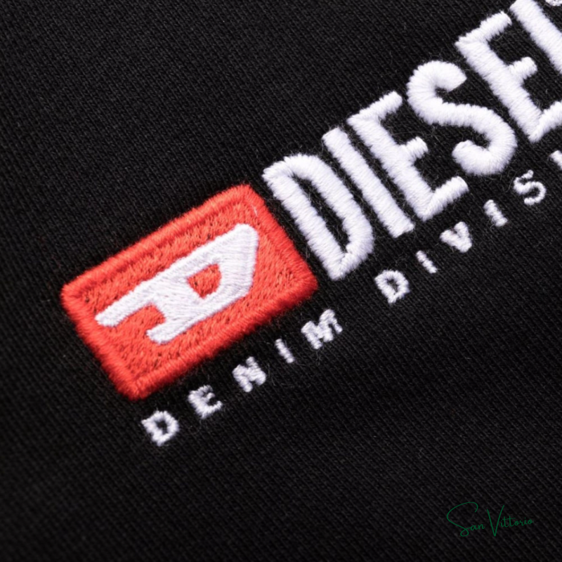 Calça P-Tary-Div com logo bordado - Diesel