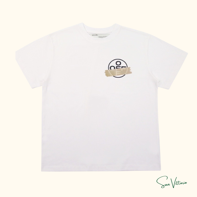 Camiseta "Fit Tape Arrows" Off-White