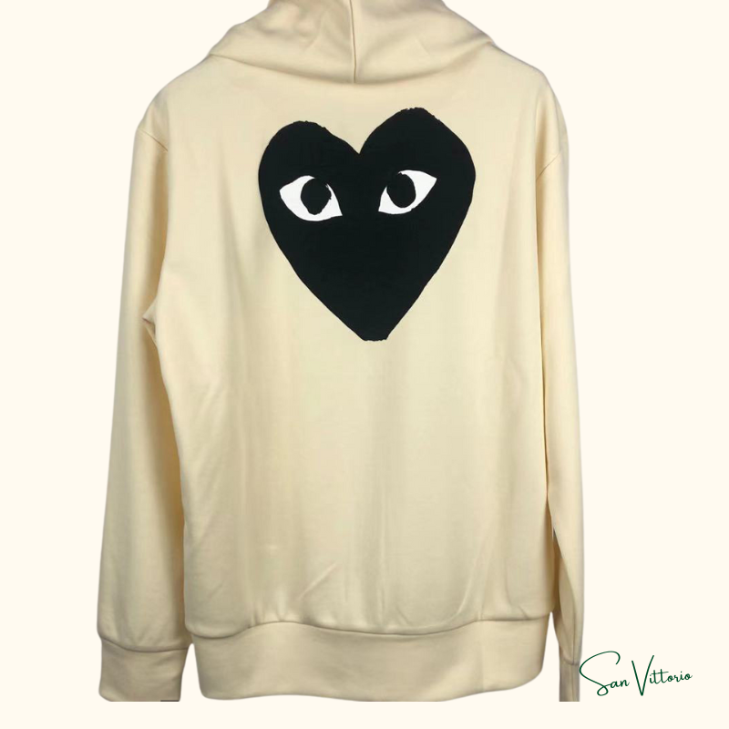 Moletom com Capuz "Big Heart" CDG