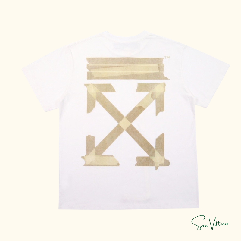 Camiseta "Fit Tape Arrows" Off-White