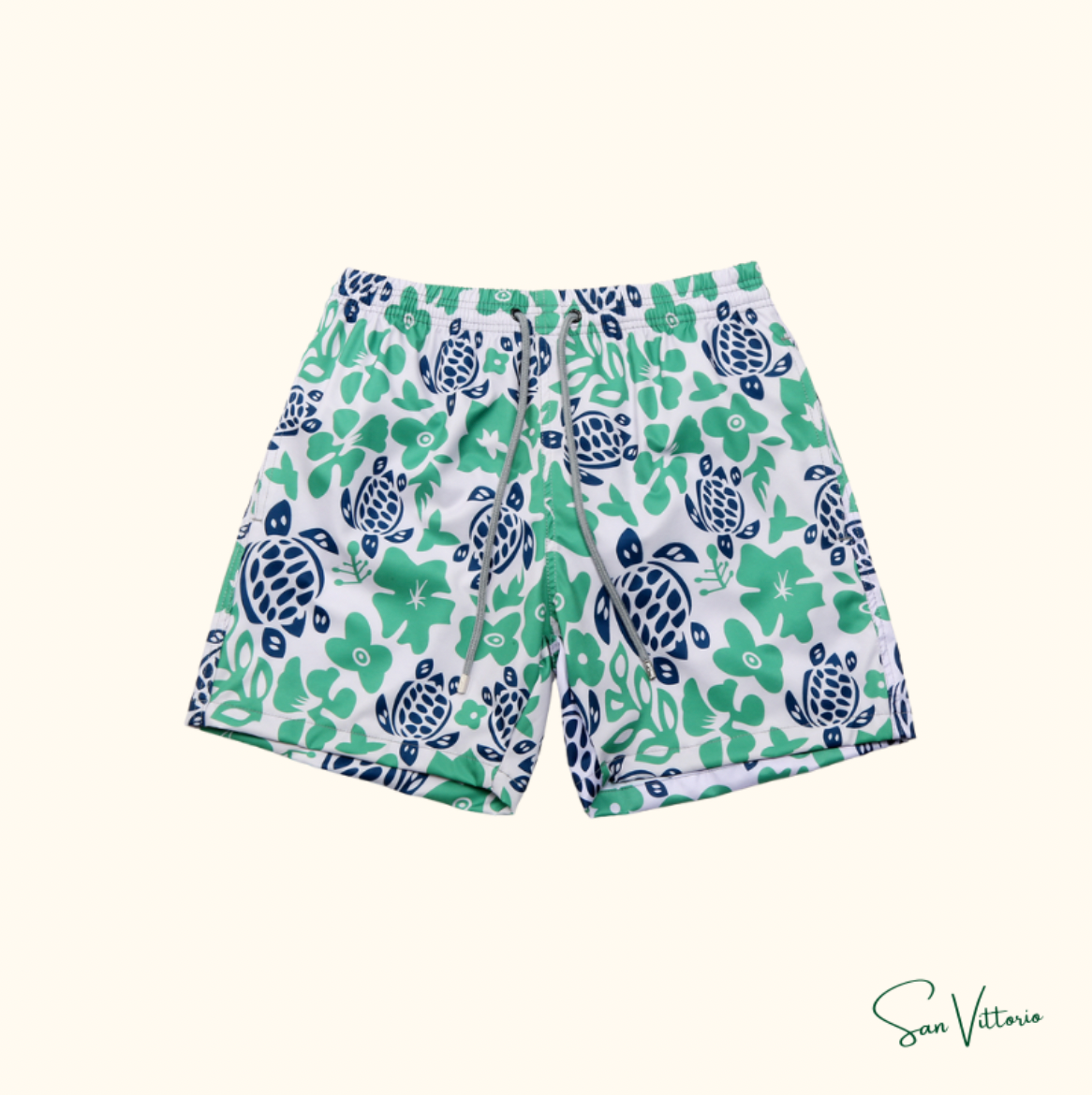 KIT Verão 2! Camiseta "Black Emblem" CDG + Shorts "Moorea Sea" Vilebrequin