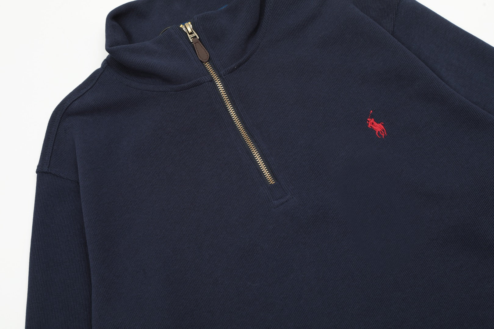 Suéter Careca Com Zíper Ralph Lauren